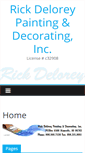 Mobile Screenshot of deloreypainting.com